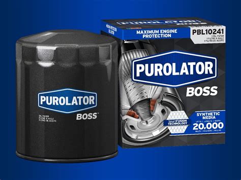 Purolatorboss oil filter - 5. Purolator PBL14610 PurolatorBOSS Maximum Engine Protection Spin On Oil Filter For Honda Accord. Halfway up the list, and the Purolator PBL14610 PurolatorBOSS oil filter for the Honda Accord makes an appearance. The product comes with the regular anti-drain back Silicone valve but also a reinforced polymer mesh that helps increasing dirt ...